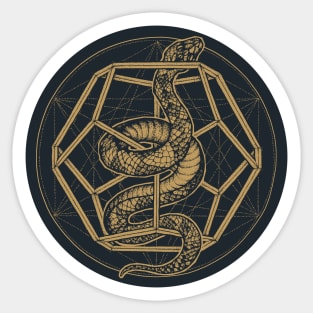 Sacred Serpent Sticker